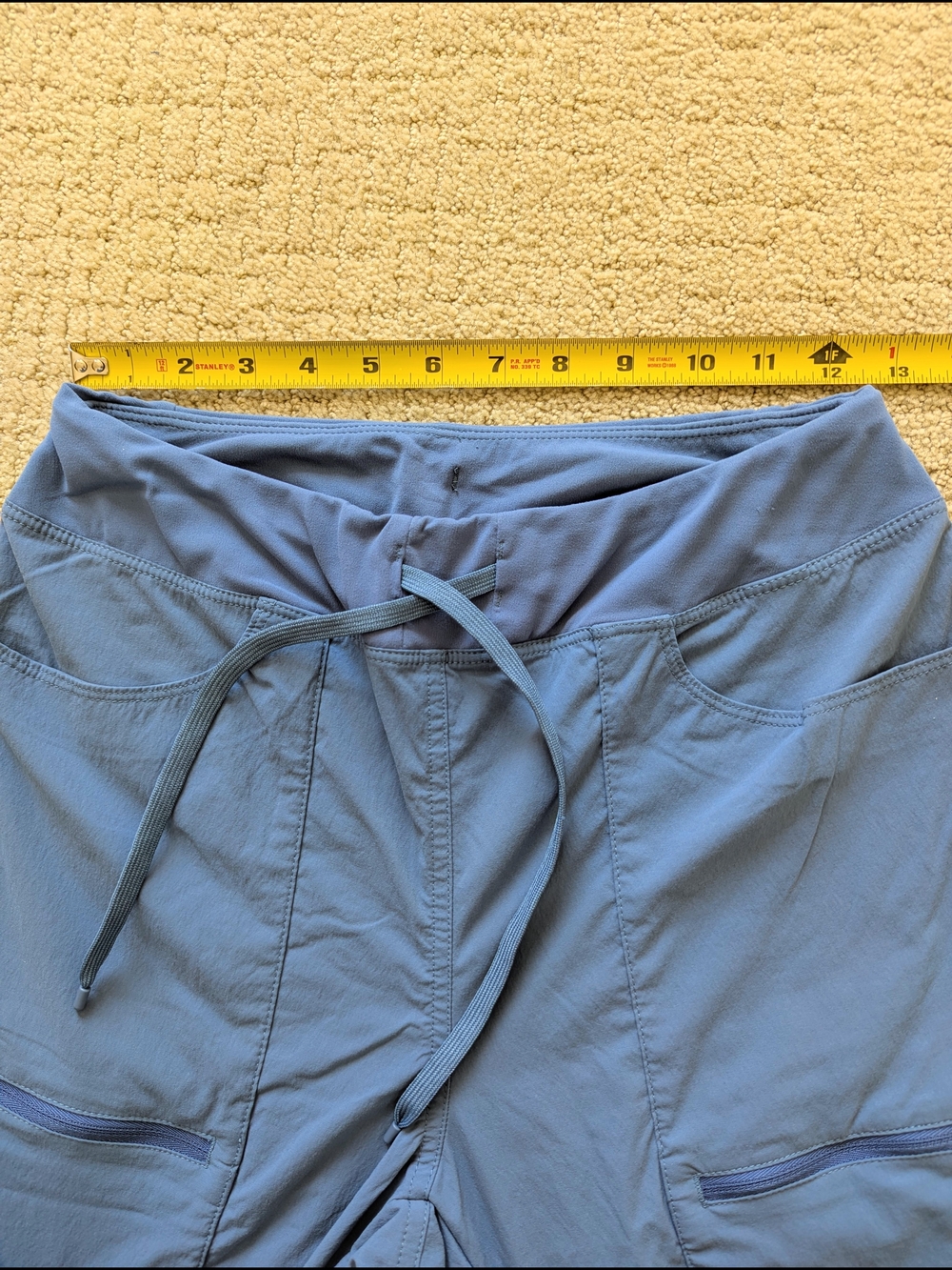 Patagonia Quandary Joggers Pants Women S Utility Blue Hiking Outdoor Sustainable - Picture 5 of 7